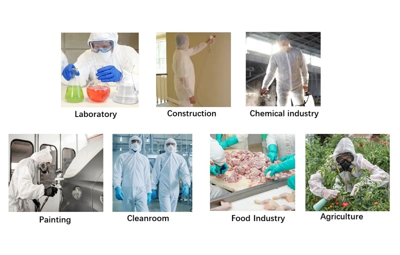 PP coverall applications PP coverall applications